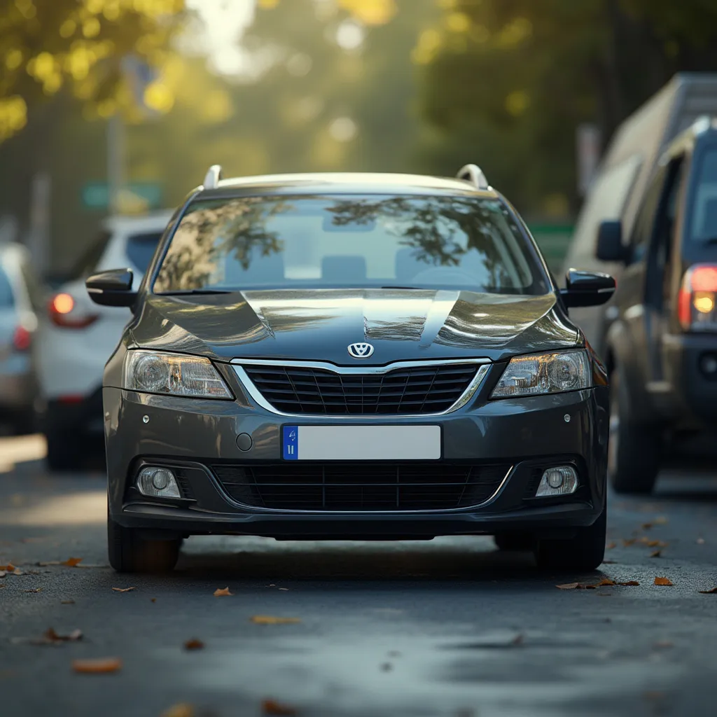Área de restauração de carros clássicos